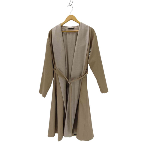 アトウ ato 17AW ウール ポリ 混紡 ショールカラー ガウン コート メンズ JPN:44
