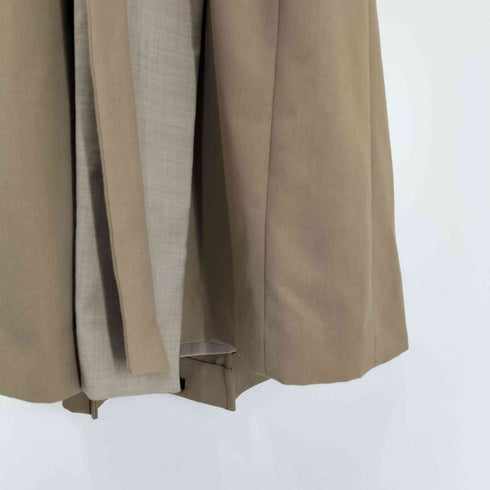 アトウ ato 17AW ウール ポリ 混紡 ショールカラー ガウン コート メンズ JPN:44