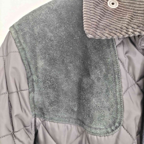 ポロバイラルフローレン Polo by RALPH LAUREN 00S 裏地タータンチェック 襟コーデュロイ キルティングジャケット メンズ import:S