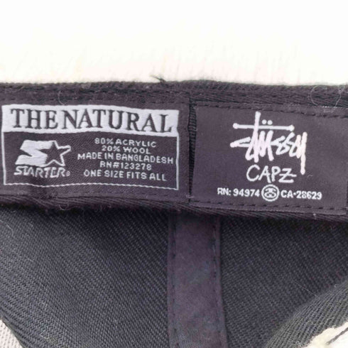 ステューシー Stussy The Natural Snapback ツートン キャップ メンズ