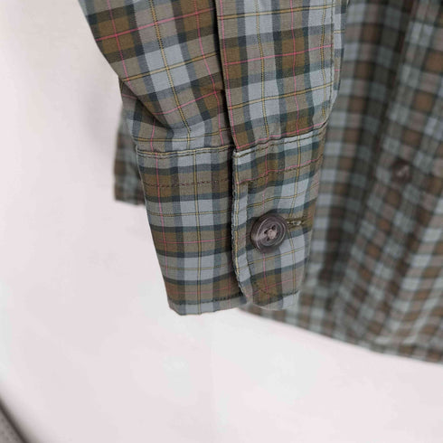 ラルフローレン RALPH LAUREN SLIM FIT ポニー刺繍 タータンチェック L/S ボタンダウンシャツ メンズ JPN:M