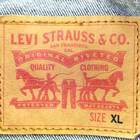 リーバイス Levis 4th デニム トラッカージャケット メンズ import:XL