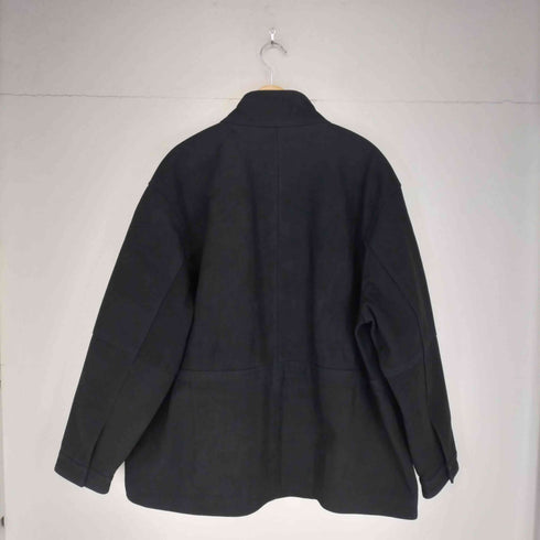 ザラ ZARA buffalo leather リラックスフィット レザーパーカ メンズ XL
