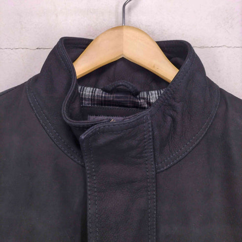 ザラ ZARA buffalo leather リラックスフィット レザーパーカ メンズ XL