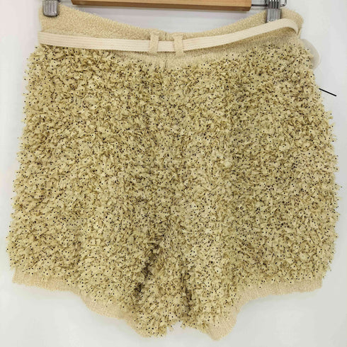 イリアンローヴ iliann loeb ドット フリル ベルテッド ショートパンツ レディース