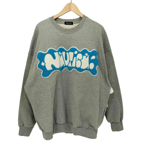 ノーティカ NAUTICA Sweatshirt JOTA 2.8 ロゴパッチ ロングスリーブスウェット メンズ JPN:M