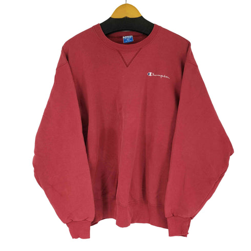 チャンピオン Champion 90S 青タグ 前V クルーネックロングスリーブ スウェット メンズ import:XXL