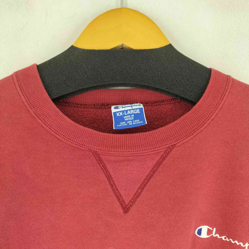 チャンピオン Champion 90S 青タグ 前V クルーネックロングスリーブ スウェット メンズ import:XXL