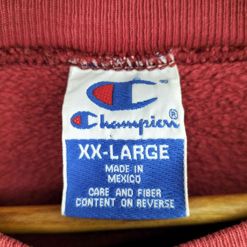 チャンピオン Champion 90S 青タグ 前V クルーネックロングスリーブ スウェット メンズ import:XXL
