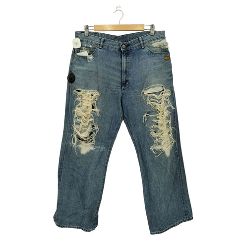 ダブルタップス WTAPS 初期 TRASH ダメージデニムパンツ メンズ LIMA