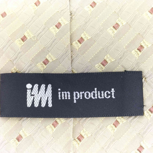 アイムプロダクトイッセイミヤケ im product ISSEY MIYAKE アート柄 デザインネクタイ メンズ