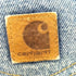 カーハート Carhartt 5ポケット デニム テーパードパンツ メンズ