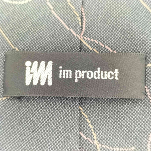 アイムプロダクトイッセイミヤケ im product ISSEY MIYAKE アート柄 デザインネクタイ メンズ