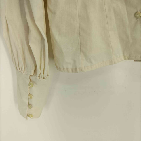 ガニーサックス GUNNE SAX GUNNIES 70S スタンドカラー L/S フリル レース ブラウス vintage レディース