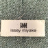 イッセイミヤケ ISSEY MIYAKE シャンブレー シルクネクタイ メンズ
