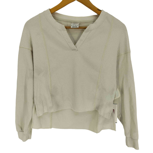 ナイキ NIKE YOGA ヨガ DRI-FIT ワッフル生地 L/S ヘンリーシャツ レディース import:XS