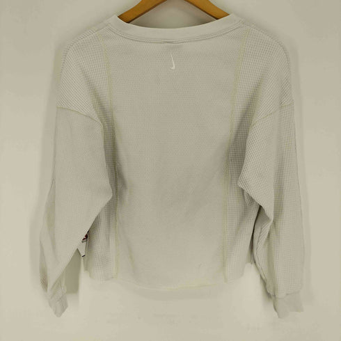 ナイキ NIKE YOGA ヨガ DRI-FIT ワッフル生地 L/S ヘンリーシャツ レディース import:XS