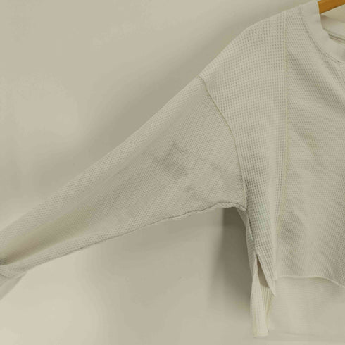 ナイキ NIKE YOGA ヨガ DRI-FIT ワッフル生地 L/S ヘンリーシャツ レディース import:XS