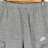 ナイキ NIKE AS M NSW CLUB PANT CARGO BB DK GREY HEATHER/MATTE SILVER/WHITE メンズ JPN:S