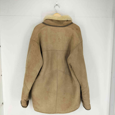 DOWN UNDER genuine sheepskin MADE IN NEW ZEALAND ムートンジャケット メンズ XL