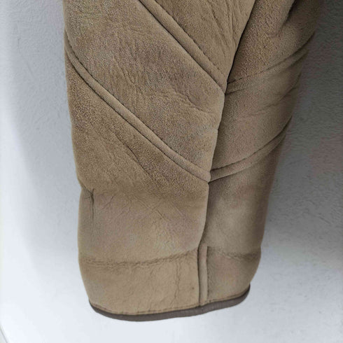 DOWN UNDER genuine sheepskin MADE IN NEW ZEALAND ムートンジャケット メンズ XL