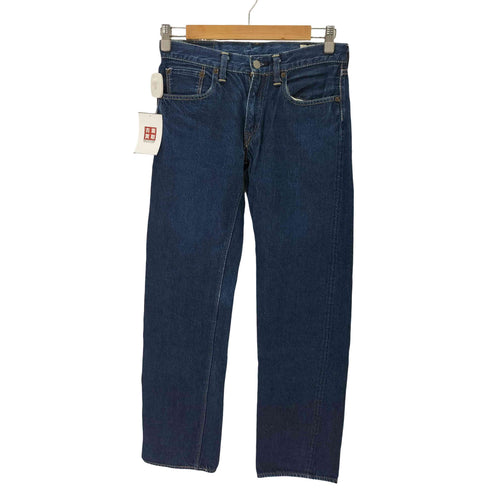 オアスロウ orSlow 日本製 5ポケット ジップフライ ストレート デニム パンツ 濃紺 レディース JPN:2