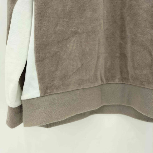 シュプリーム Supreme 22AW Paneled Velour LS Polo メンズ JPN:S