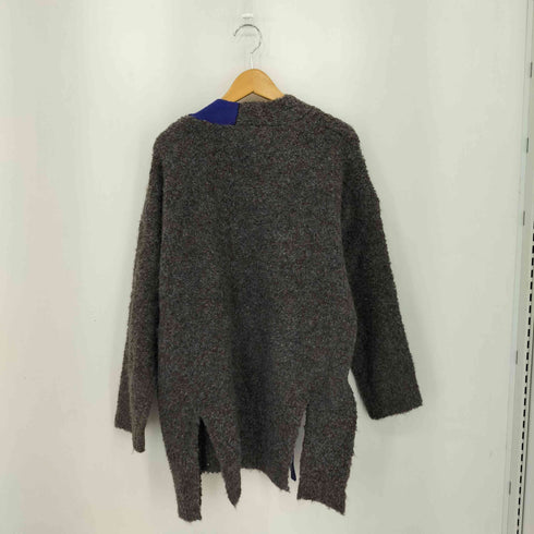オズモーシス OSMOSIS アシンメトリーニットカーディガン レディース ONE SIZE