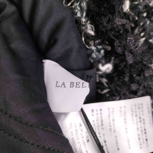 ラベルエチュード la belle Etude ミックスツイードニットカーディガン レディース FREE
