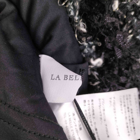 ラベルエチュード la belle Etude ミックスツイードニットカーディガン レディース FREE