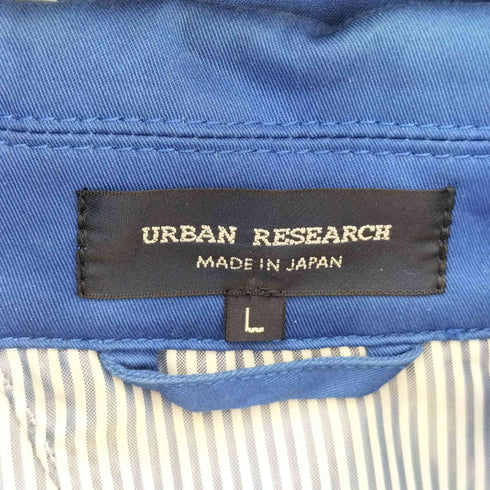 アーバンリサーチ URBAN RESEARCH UR綿ツイルストレッチステンカラーコート メンズ JPN:L