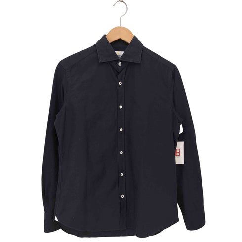 ジャンネット giannetto SLIM FIT 長袖コットンシャツ メンズ JPN:M