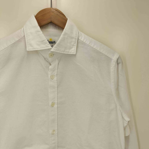 ジャンネット giannetto SLIM FIT 長袖コットンシャツ メンズ JPN:M