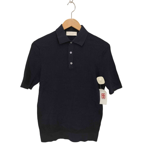 フィリッポ デローレンティス FILIPPO DE LAURENTIIS 半袖 コットンニットポロシャツ メンズ JPN:46