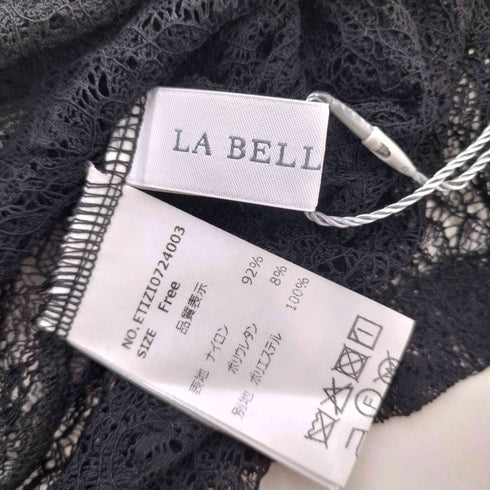 ラベルエチュード la belle Etude 総レースデザインスリーブクルーネックTOPS レディース FREE