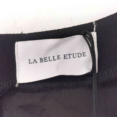 ラベルエチュード la belle Etude モチーフレースVネックブラウス レディース FREE