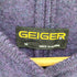 Geiger 70S オーストラリア製 ワッフル編み 切替 ウール ニット カーディガン メンズ 38