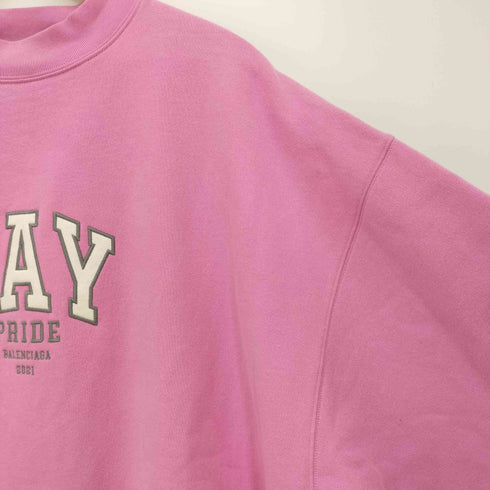 バレンシアガ BALENCIAGA 21ss GAY PRIDE フロントロゴ スウェット メンズ import:S