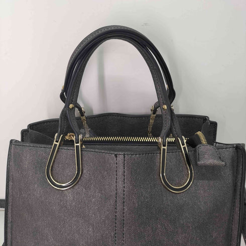 VIA DEL TORITONE 馬蹄金具ハンドル 2WAY トートバッグ レディース