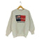 ヘインズ Hanes 90S USA製 HEAVY WWIGHT 星条旗デザイン スウエット メンズ import:M