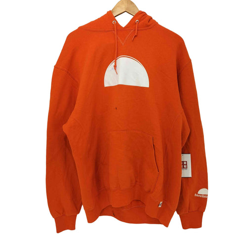 ラッセルアスレチック RUSSELL ATHLETIC 00s フロント/袖プリント プルオーバーパーカー メンズ import:L