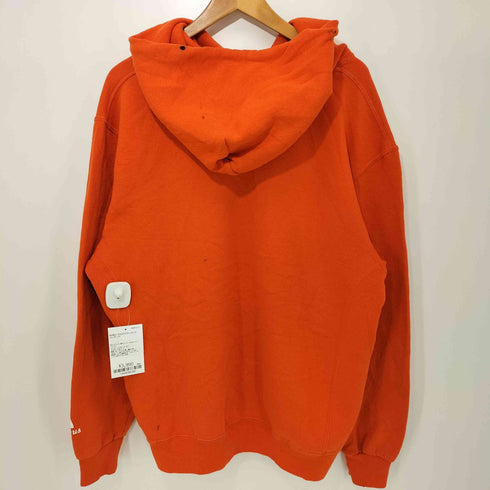 ラッセルアスレチック RUSSELL ATHLETIC 00s フロント/袖プリント プルオーバーパーカー メンズ import:L
