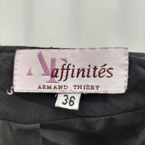 AFFINITES パッチワークデザインスカート レディース 36