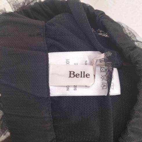 ラベルエチュード la belle Etude Belle vintage ボリュームギャザーフリルデザインシアースカート レディース FREE