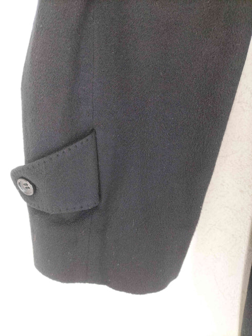 pure cashmere 比翼ステンカラーコート メンズ L