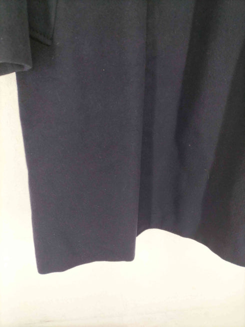ミツコシ MITSUKOSHI pure cashmere 比翼ステンカラーコート メンズ 170