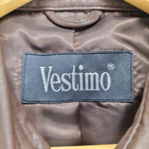 Vestimo lamb leather ラムレザーシャツ レディース L