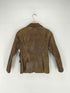 オゾック OZOC lamb leather ラムレザー2Bテーラードジャケット レディース 38