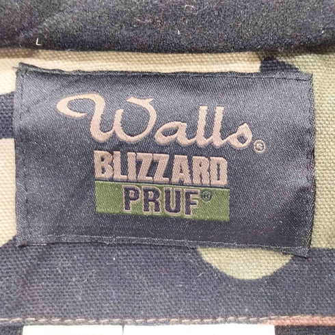 ウォールズ WALLS BLIZZARD CCEカモ 迷彩 ジップアップ フーデッド ワークジャケット アクティブジャケット レディース LARGE REGULAR