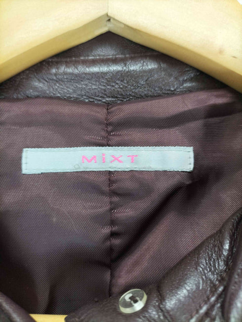 MiXT lamb leather ラムレザージャケット レディース 9AR